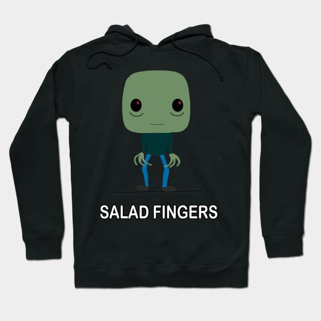 Salad Fingers Funko Hoodie by Danielle